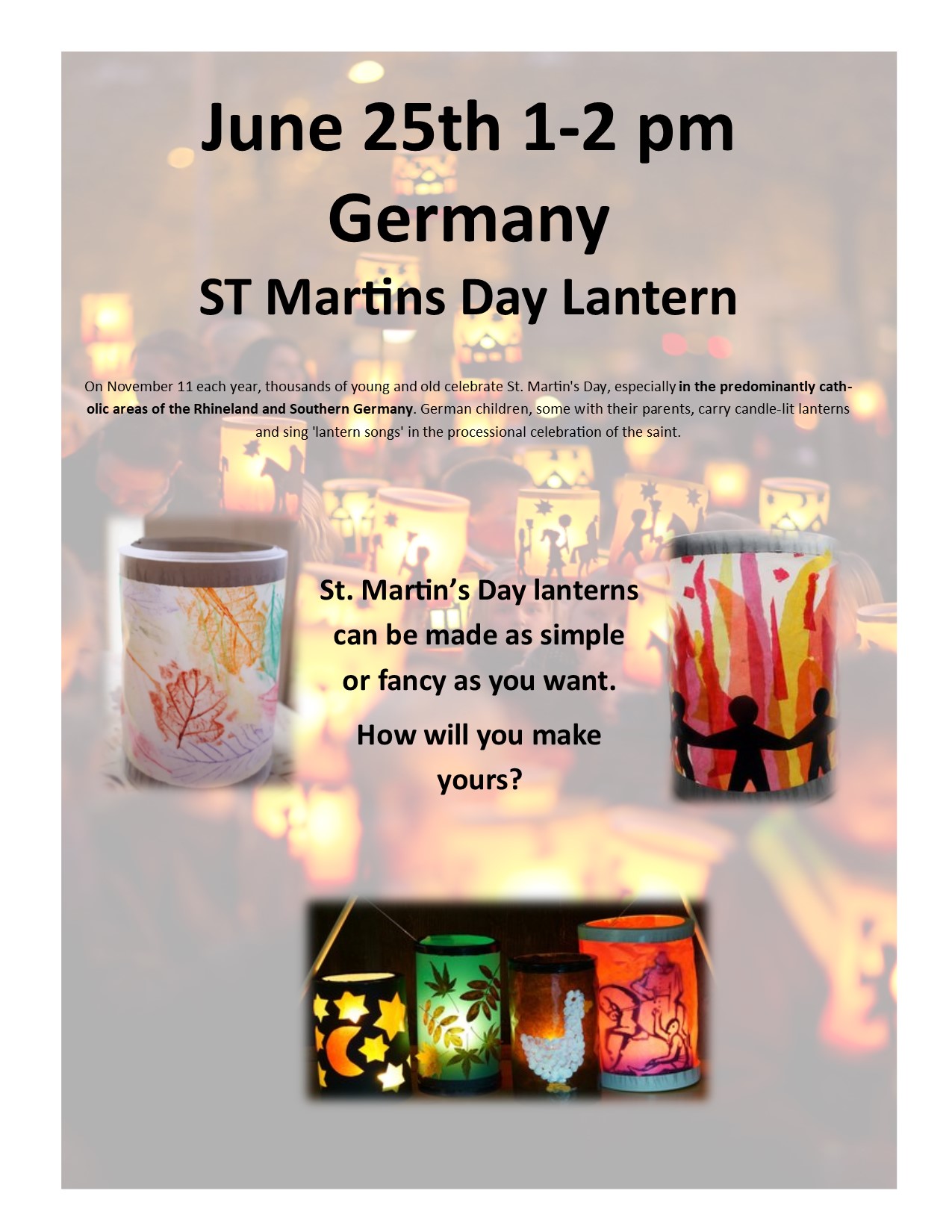 ST. Martin's Day Lantern