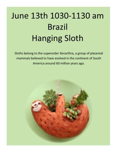 Hanging Sloth