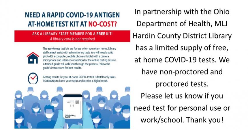 Covid-19 free tests