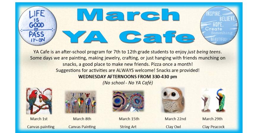 March YA Café
