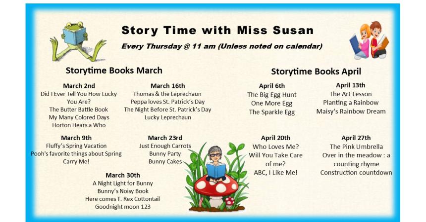 March Storytime