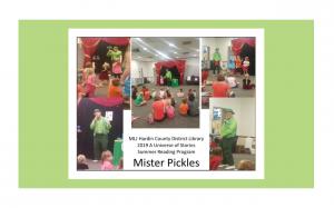 Summer Reading Program Week-3 Mister Pickles Summer Reading Program Week-3 Mister Pickles