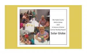 Summer Reading Program Week-1 Solar Globe Summer Reading Program Week-1 Solar Globe