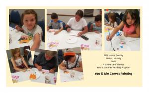 Summer Reading Program Week-5 You & Me Canvas Painting Summer Reading Program Week-5 You & Me Canvas Painting